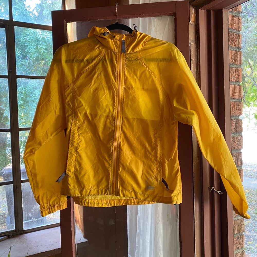 Sierra Designs Yellow Windbreaker